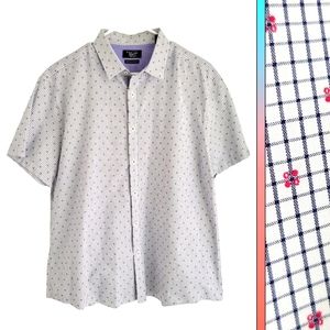 Original Penguin Short Sleeve Button Up Camp Shirt
